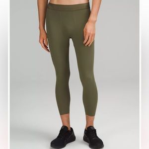 Lululemon License to Train Tight 21”, NWT Medium & XX-Large, Olive Green